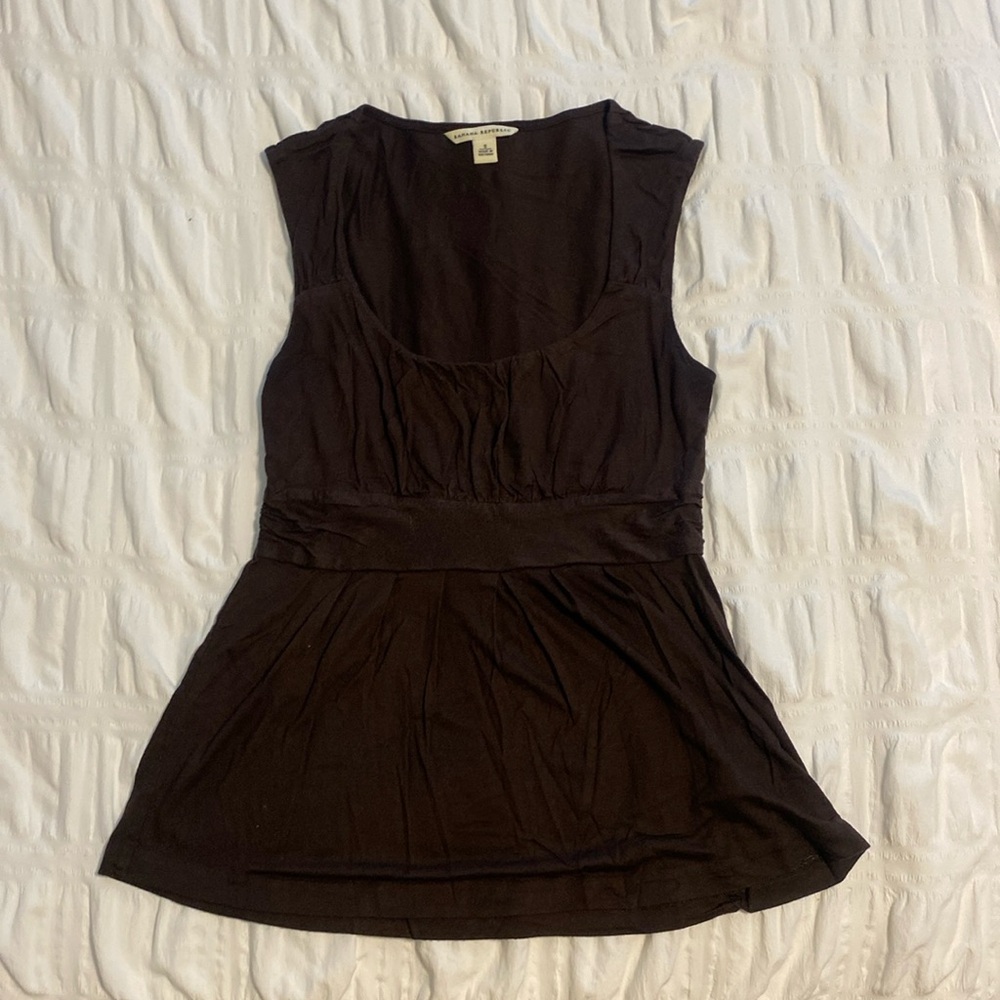 Brown Banana Republic Sleeveless Top
